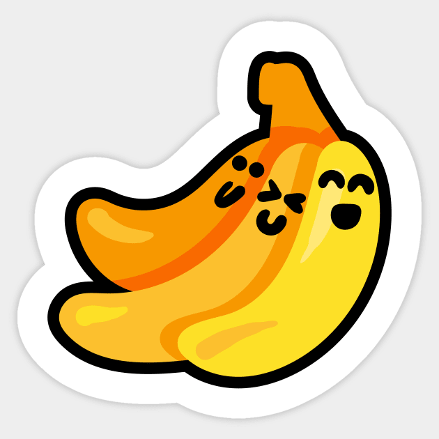 Banana Sticker by Usea Studio